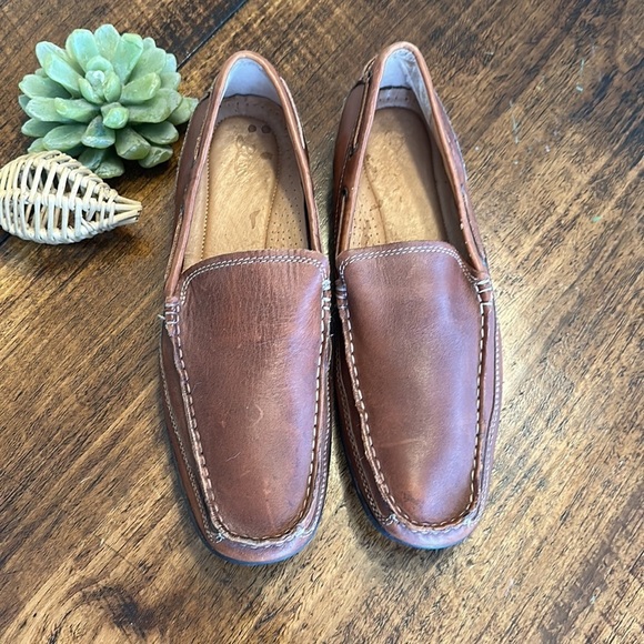 Bass | Hank Leather Slip-on Driving Loafers, 9.5D